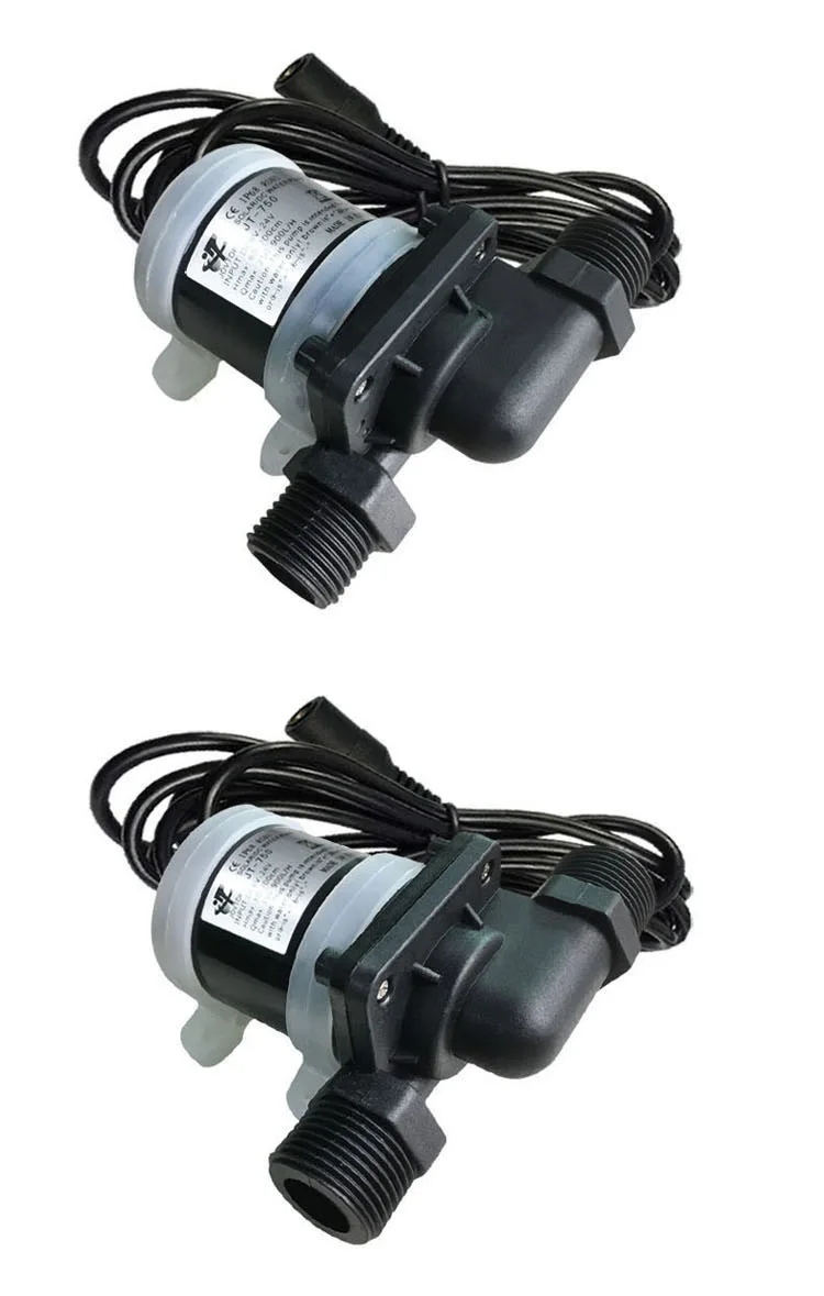 12V 24V DC безщеточный Водяной насос Генератор бесшумный 4 х точек касания с резьбой