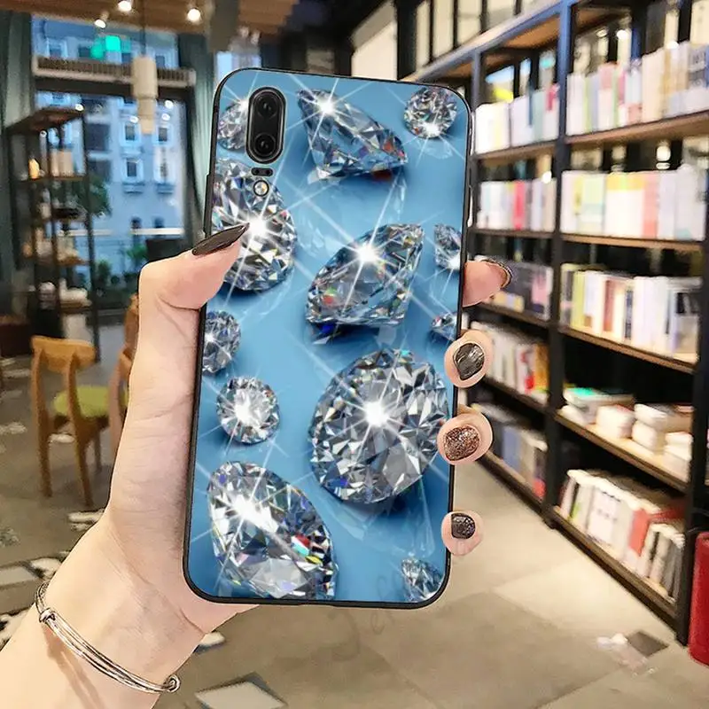 

Shiny beautiful diamonds Phone Case For Huawei honor Mate P 10 20 30 40 Pro 10i 9 10 20 8 x Lite