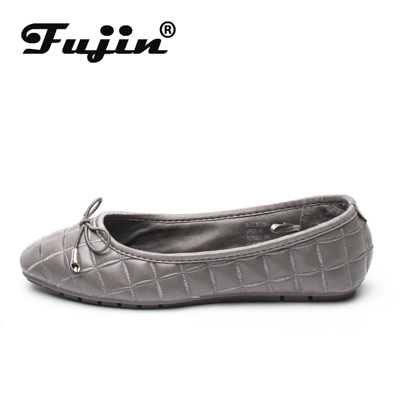 Fujin/Женская обувь на плоской подошве Модель 2020 года Сезон весна Модная дышащая с