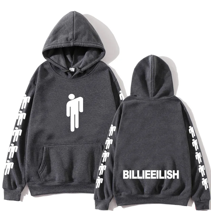 Billie Eilish модные толстовки с принтом женские/мужские толстовки с капюшоном и длинным рукавом горячая Распродажа повседневные трендовые уличные толстовки
