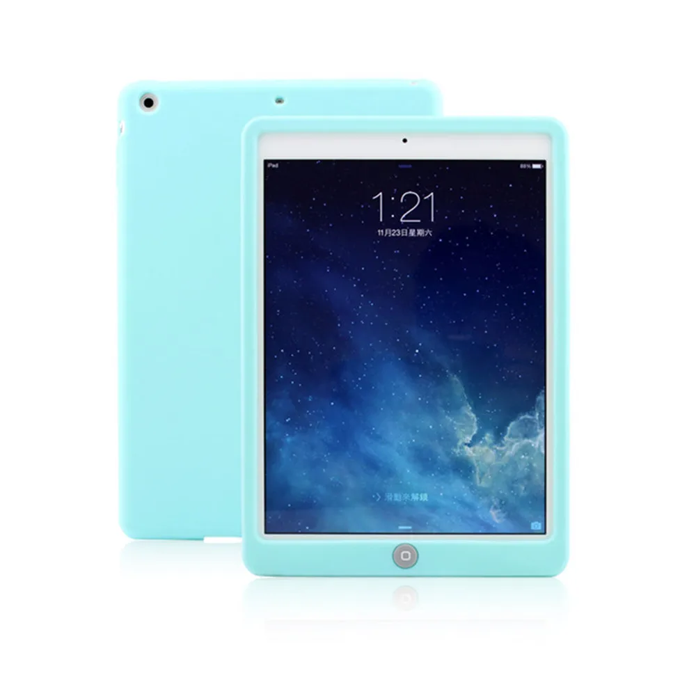 Силиконовый чехол для ipad mini 5 мягкая задняя крышка 4|Чехлы планшетов и электронных