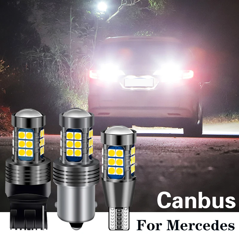 1 шт. светодиодный светильник заднего хода лампа Canbus W16W T15 P21W BA15S W21W для Mercedes Benz w205