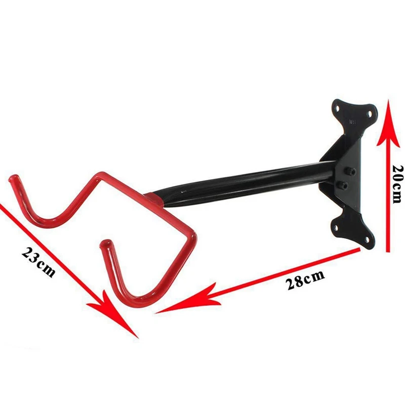 

Bicycle Storage Rack Wall Mounted Bike Hanger Hook Solid Steel Bicycle Wall Hanging Hook Heavy Duty Bicycle Racks Fold Down Bi