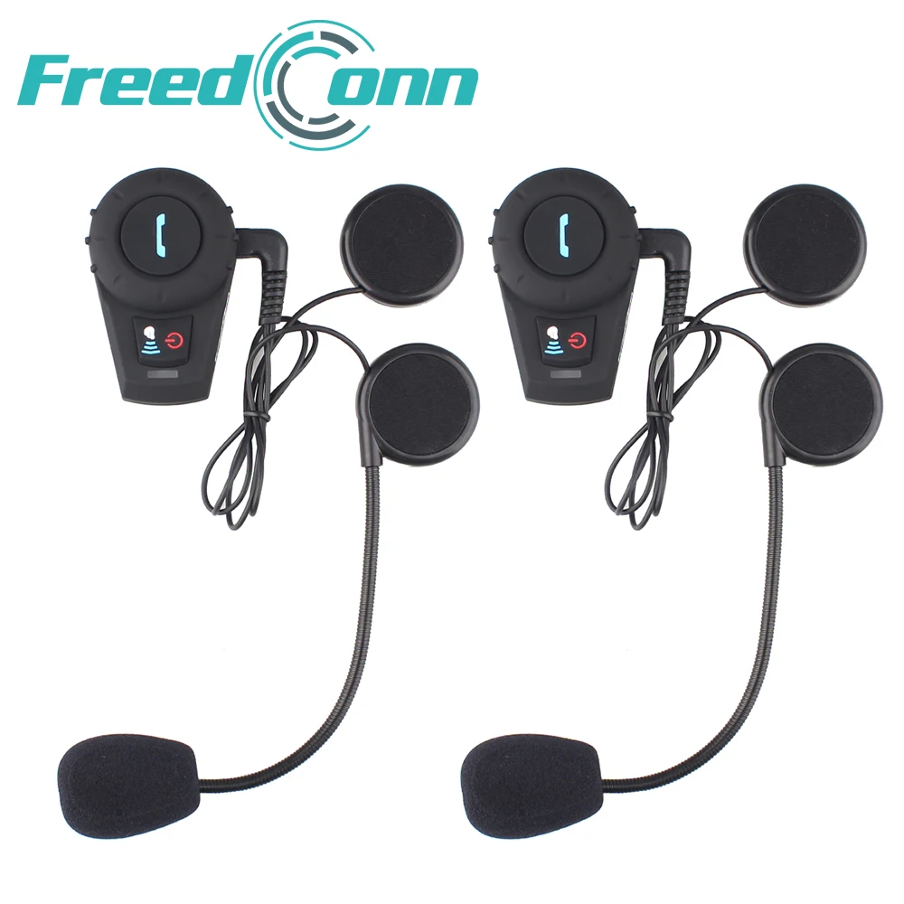 2 шт. FreedConn FDCVB bluetooth moto rcycle шлем interphone с FM bt домофон гарнитура moto intercomunicador мягкий или жесткий mic