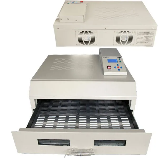 PUHUI T-962C T962C инфракрасный IC НАГРЕВАТЕЛЬ оплавленная печь волна BGA 600*400 ммгарантия