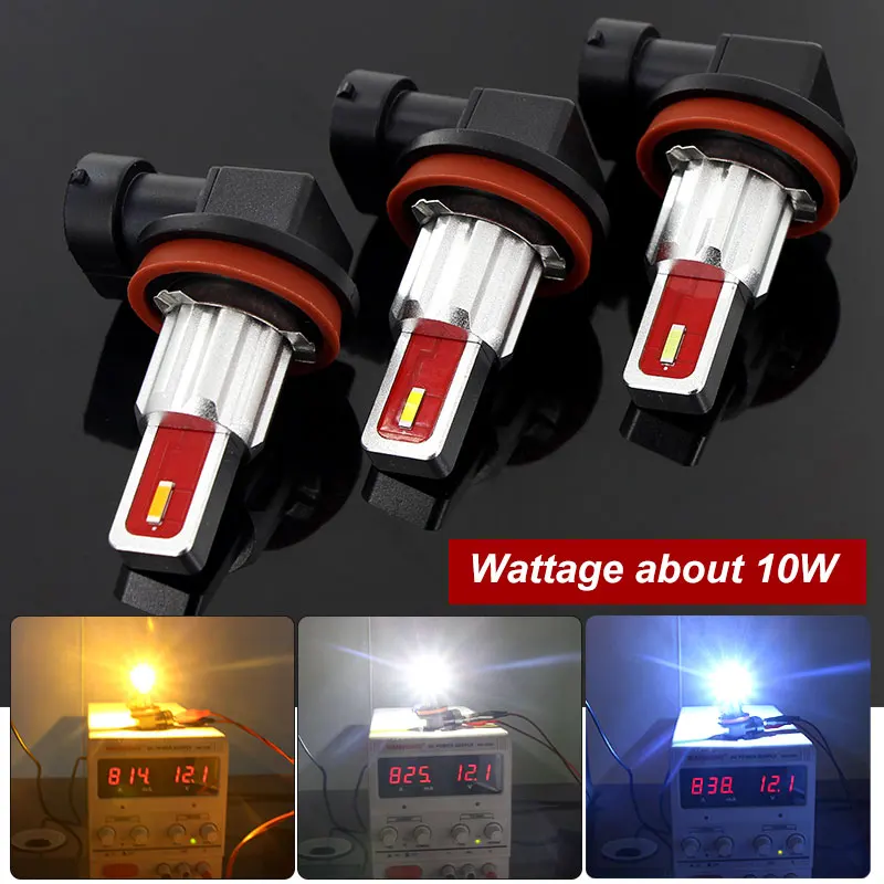 

T10 Car LED Lights T15 T20 7443 License Plate Light Brake Lamp Stop Backup Light H11 Fog Lamps White For Toyota Corolla 2014-17