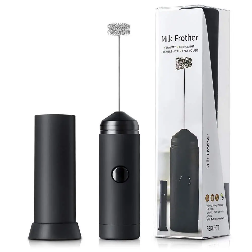 

Electric Milk Frother Egg Foam Coffee Maker For Cappuccino Coffee Food Blender Frother Stirrer Mixer Electric Whisk Kitchen Tool