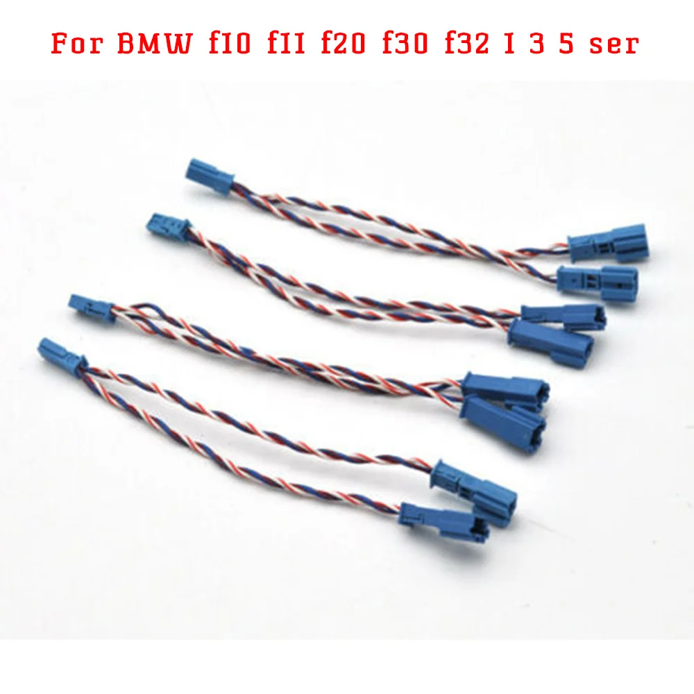 

For BMW F10 F11 F20 F30 F32 1 3 5 Ser SPEAKER ADAPTER PLUGS CABLE Y Splitter