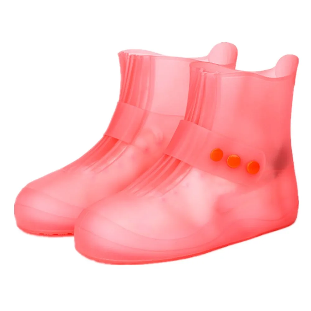 Непромокаемые сапоги для подростков Водонепроницаемые резиновые чехлы обуви