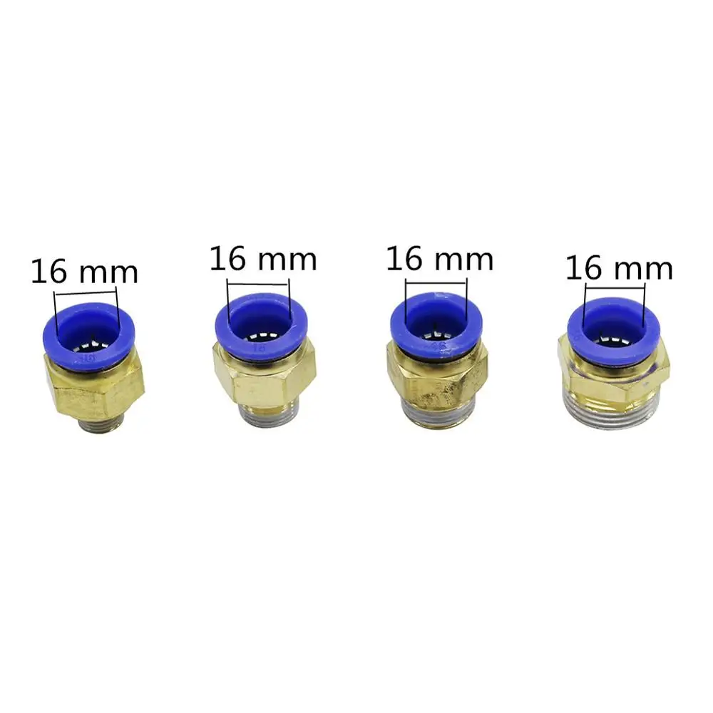 1/4 &quot3/8" 1/2 &quot3/4" наружная резьба до 16 мм Соединительный интерфейс прямой