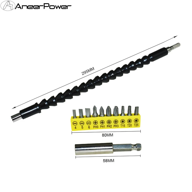 Гибкий вал для электроинструментов аксессуар держатель наконечников