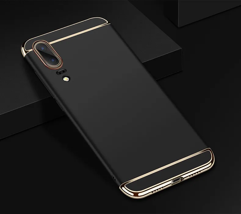 ПК Жесткий чехол Роскошный металлический защитный чехол для huawei P10 плюс P20 P30 Honor 9 10 20 9i 10i 20i играть 8X 8A Коврики 20 lite pro Чехол