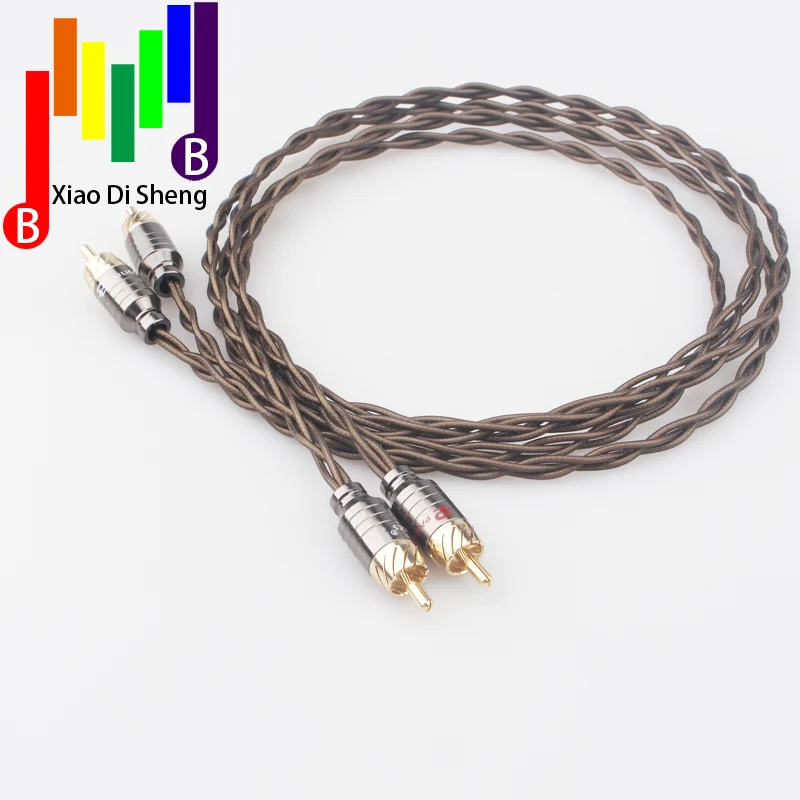 HI End Odin посеребренный RCA кабель для соединения к аудиокабель аналоговый