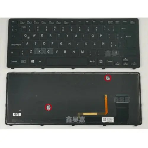 

New Keyboard English key For Sony SVF14N27CB SVF14N29SCB SVF14N29SCS Laptop