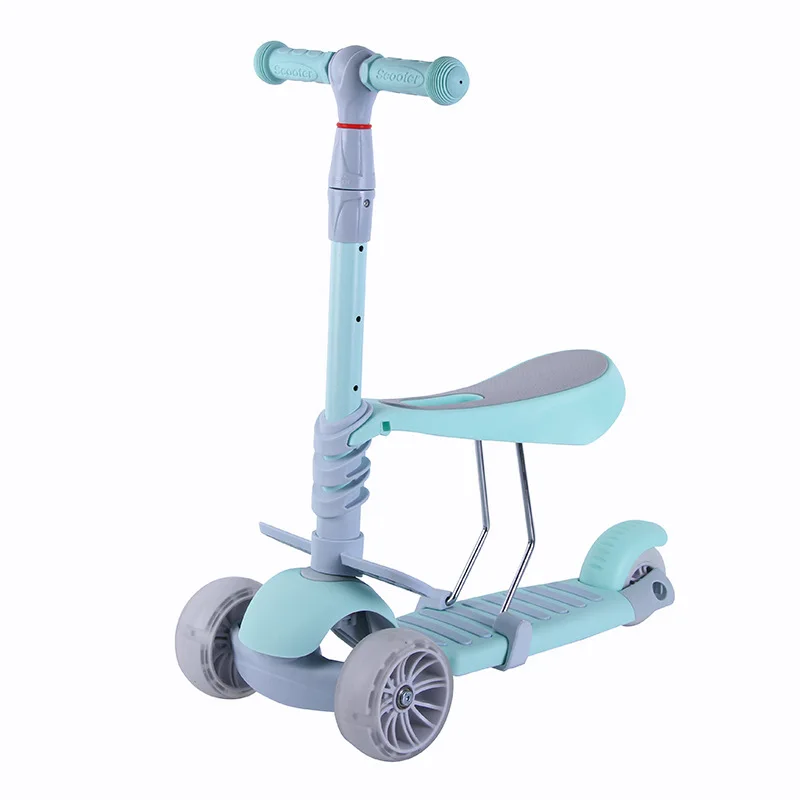 Креативный детский скутер с 3 в 1 портативная коляска|Самокаты| |