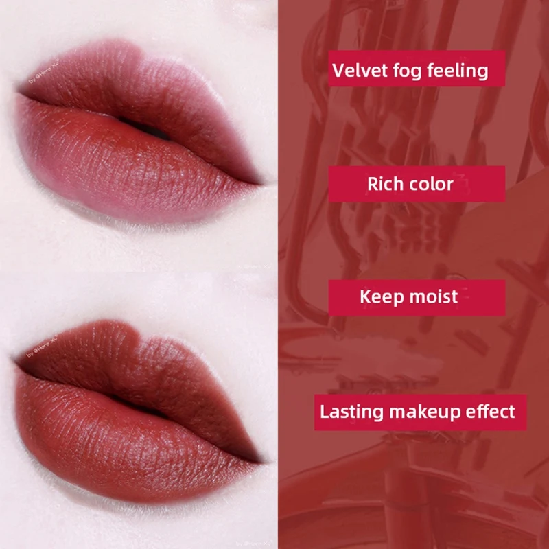 Lipstick Batom Pigment Matte Velet Waterproof Sexy Long Lasting Keep 24 Hours Makeup Cosmetic Beauty .w |