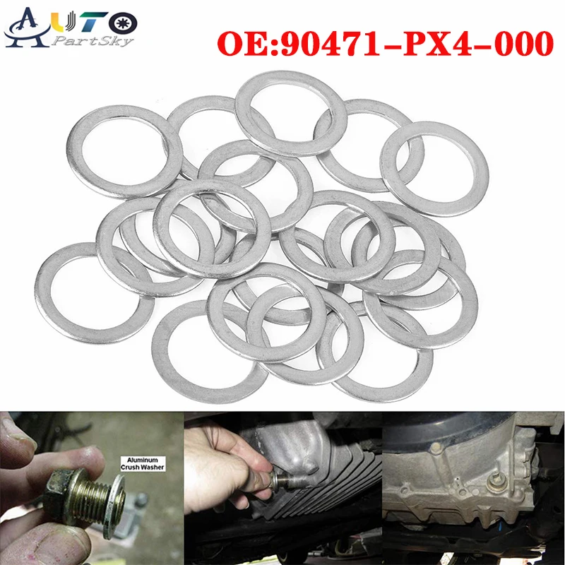 Шайбы для дренажной пробки трансмиссионного масла [20 шт./лот] 18 мм с внутренним