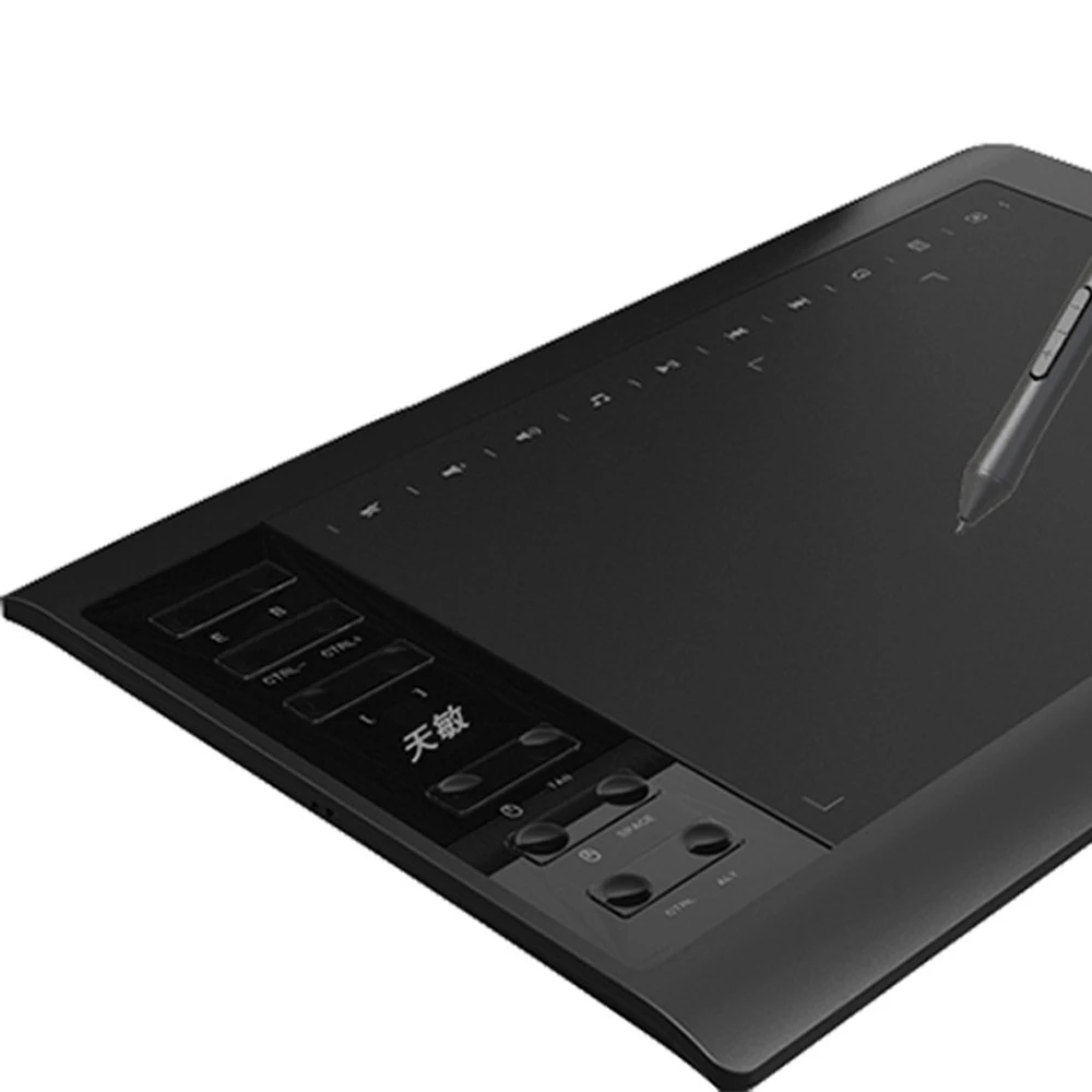 Профессиональный графический планшет 10moons 8192 уровней цифровой для рисования с