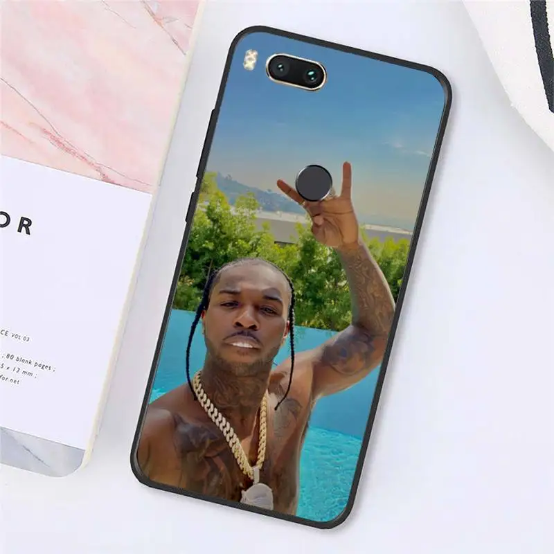 

Pop Smoke famous rapper Phone Case For Xiaomi Redmi note 7 8 9 t k30 max3 9 s 10 pro lite Luxury brand shell funda coque