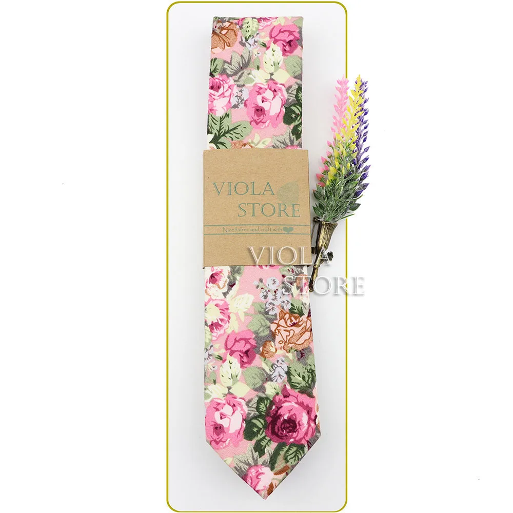 Набор красивых цветочных брошей из 100% хлопка 6 см с галстуком булавкой в виде