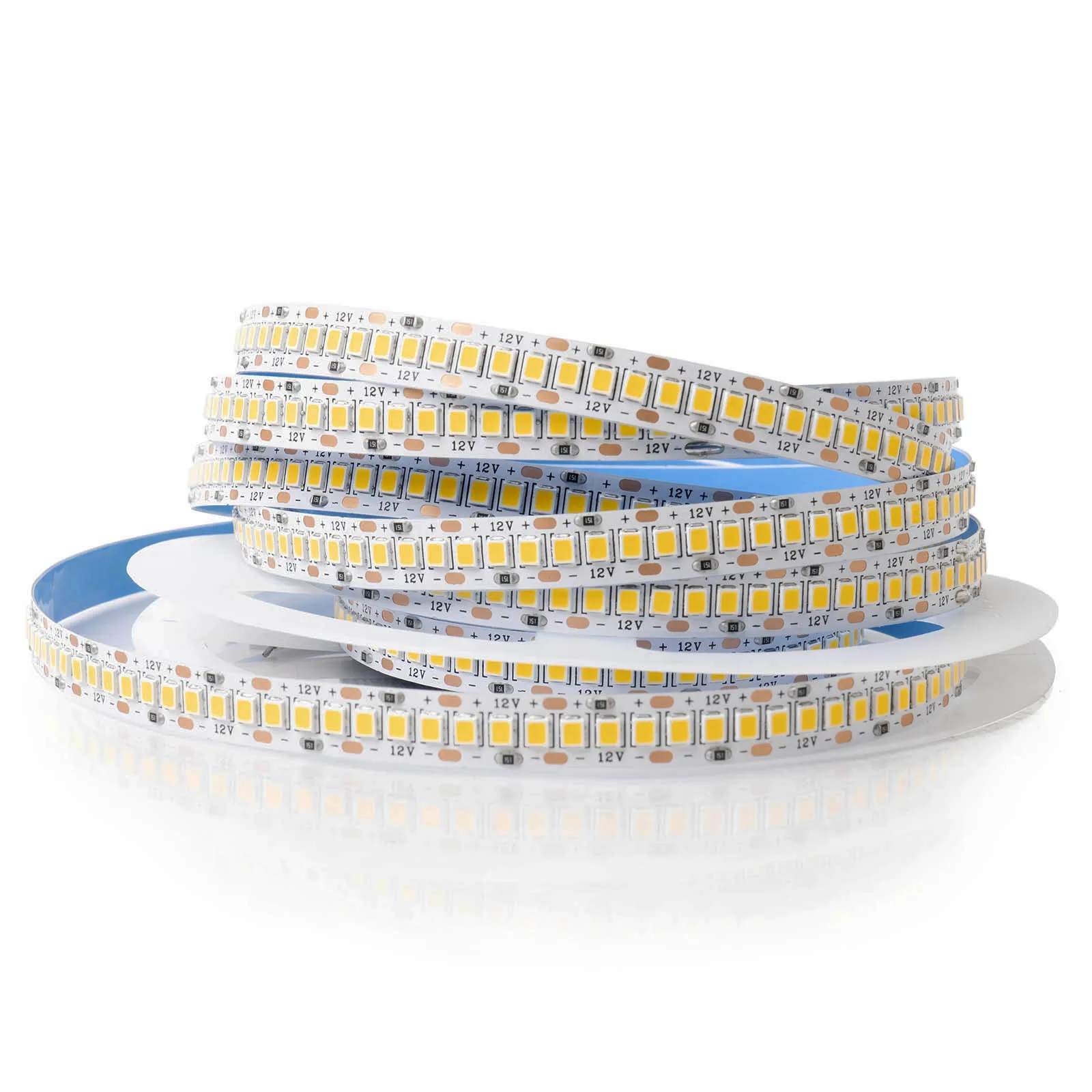 

Светодиодная лента, Диодная лента, 12 В постоянного тока, гибкая неоновая лента SMD 2835 лампа освещение салона для декора комнаты, кухонной подс...
