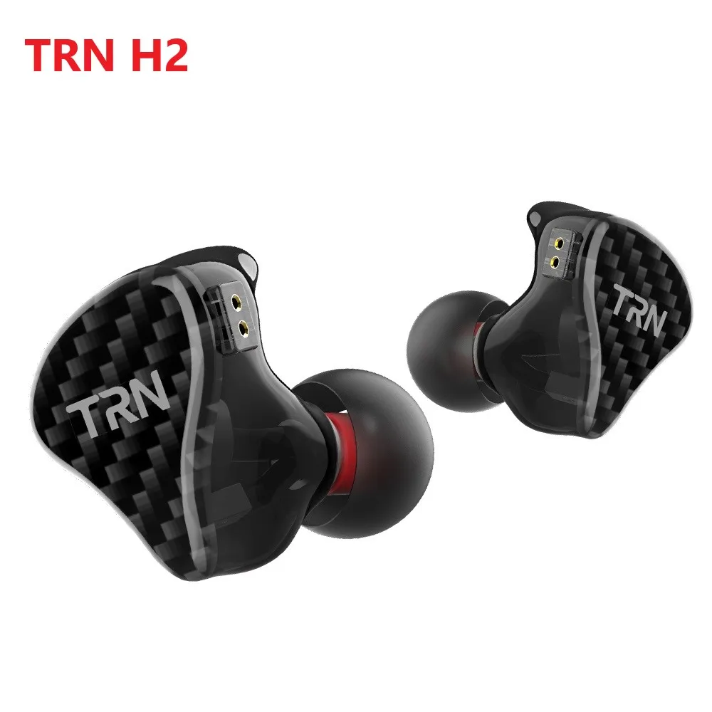 Новые наушники TRN H2 в наушниках с динамическим приводом спортивные для бега