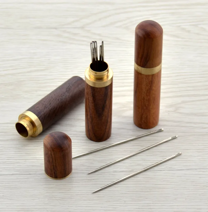 1 шт. швейная коробка Diy швейная игла держатель Чехол коробки кожа Вязание Вышивка, ремонт держатель коробка для игл