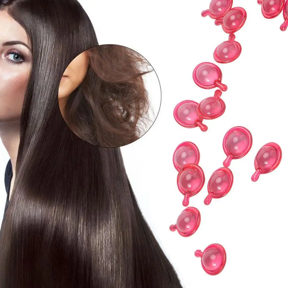 

10Pcs Hair Care Essence Capsules Repair Damaged Hair Anti Hair Loss Conditioner Capsules
