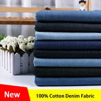 denim fabric cotton washing cloth fashion designer jeans fabrics diy quilting sewing material 50145cm
