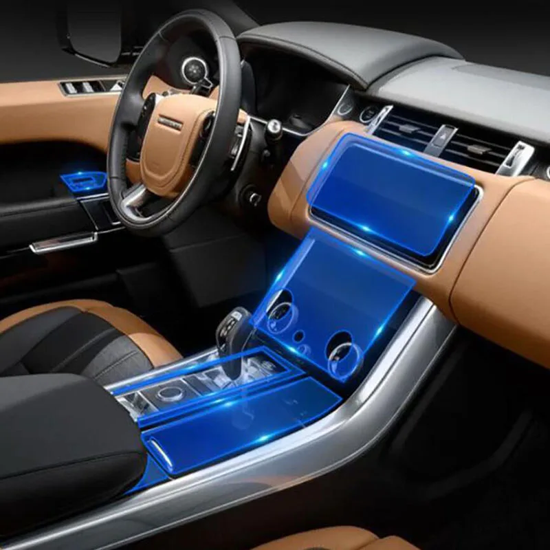 

DNHFC для Land Rover Range Rover 2018 наклейка для интерьера прозрачная защитная пленка автомобильные аксессуары