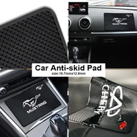1pcs car mobile anti skid pad storage silicone interior for jaguars xf android x250 xe f e pace x s type car goods accessories