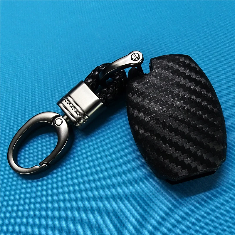 Чехол для автомобильного ключа из углеродного волокна Mercedes Benz BGA AMG W203 W210 W211 W124 W202