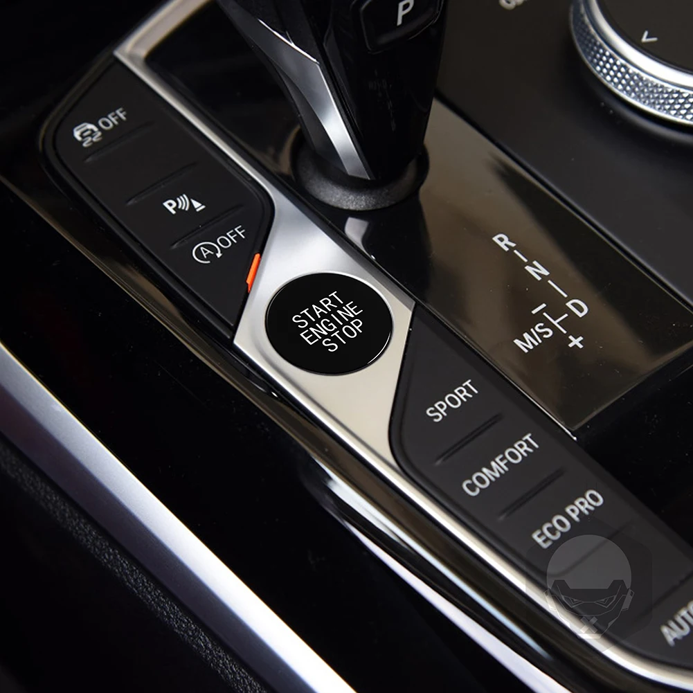 

Car Engine Start Button with Rearview Mirror Pendant Car Interior Stlying Beautify suitable for G20 G05 G06 G07 G14 G29 F40 F44