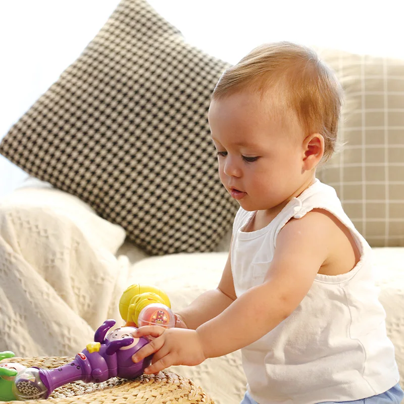 Детские игрушки 0 1 лет погремушки прятки интеллектуальные детские музыкальные 12