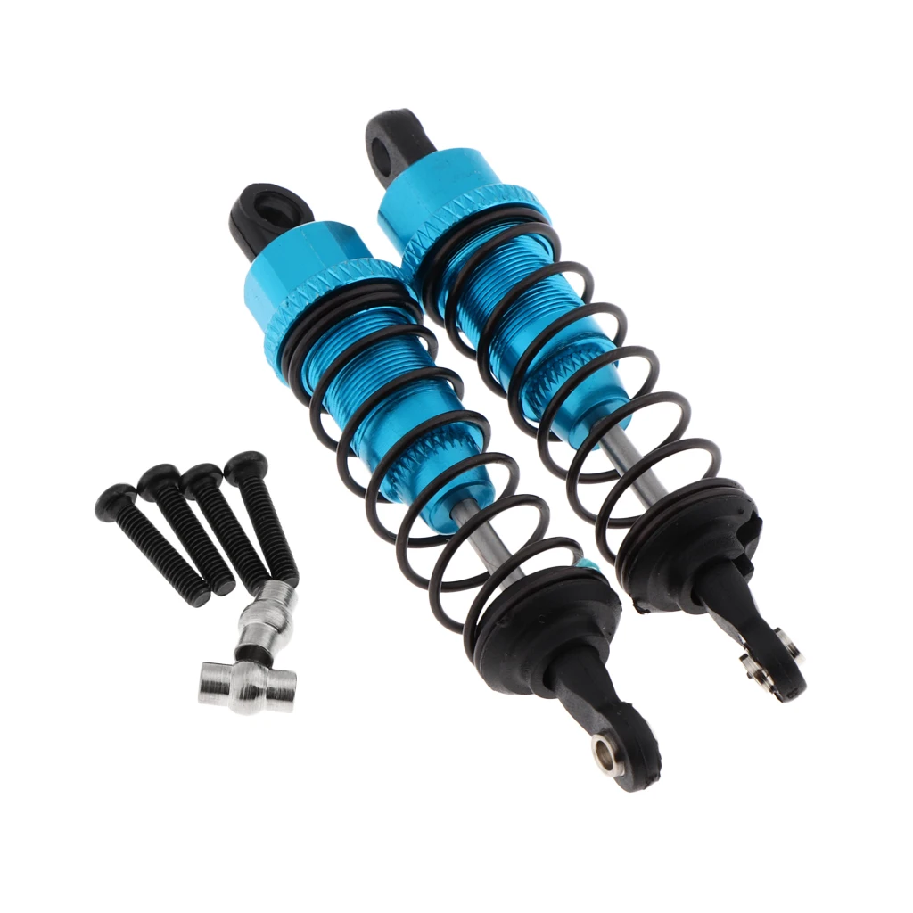 

2Pcs RC Car Metal Front Shock Absorber Damper Replacement Parts for WLtoys 12428