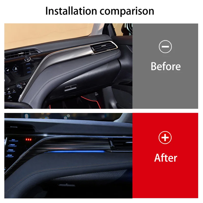 Автомобильная атмосферсветильник лампа LHD Co pilot внутреннее освещение окружающее