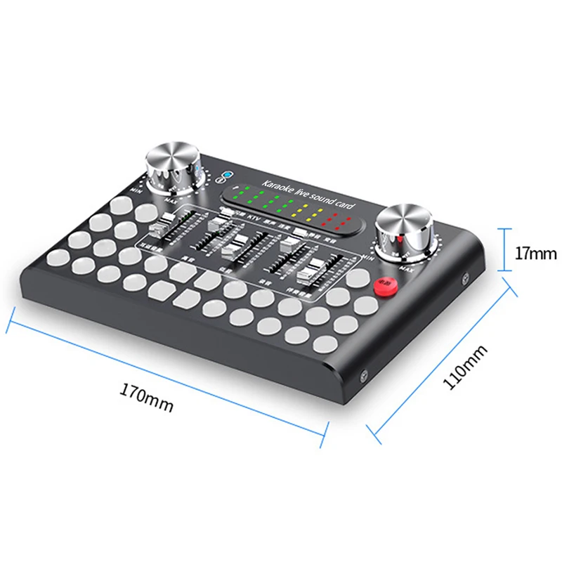 F9 Bluetooth Webcast Sound Card 18 Headset Microphone Live Streamer Broadcast for Computer PC | Компьютеры и офис