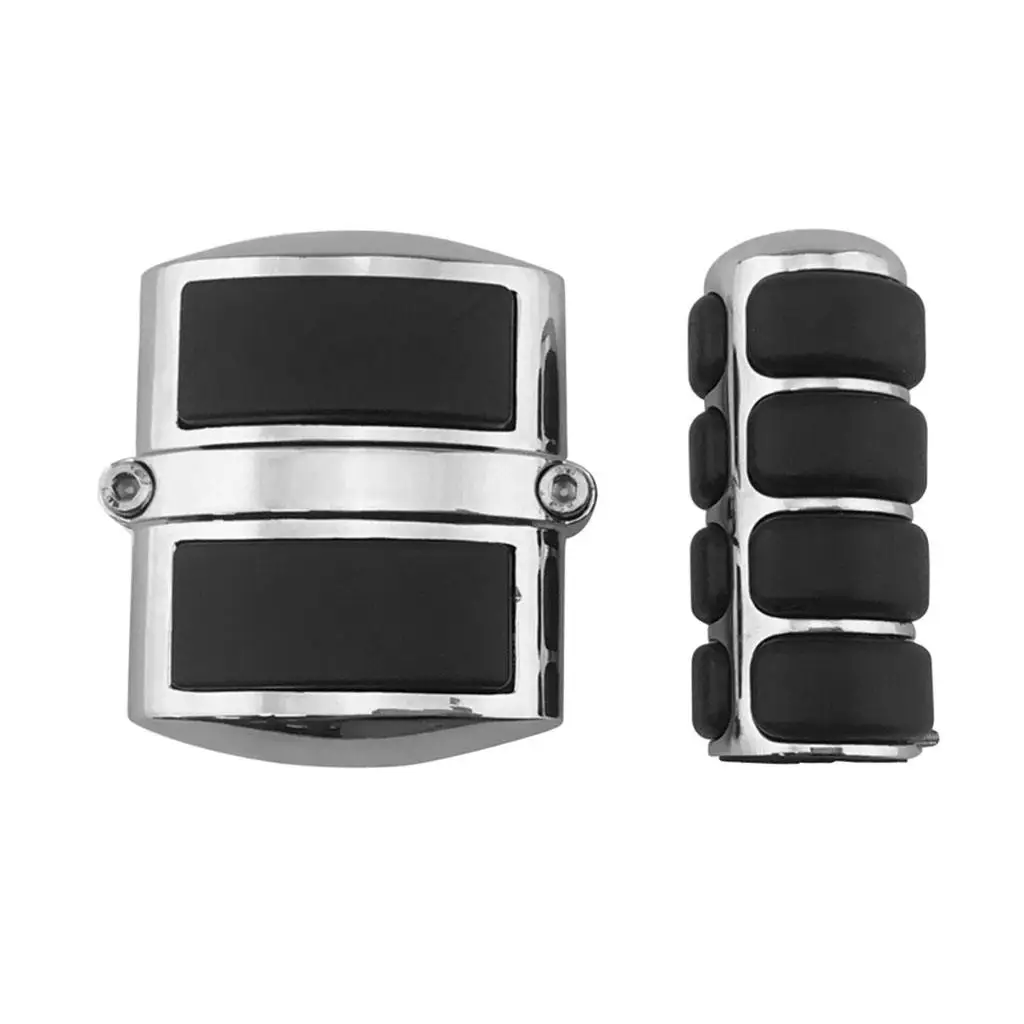 

Alloy Gear Lever Head Footpeg Pedals Cover Case for Motorcycles ATV