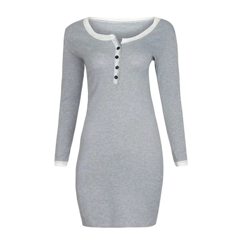 Женское кружевное платье карандаш однотонное облегающее с пуговицами и круглым