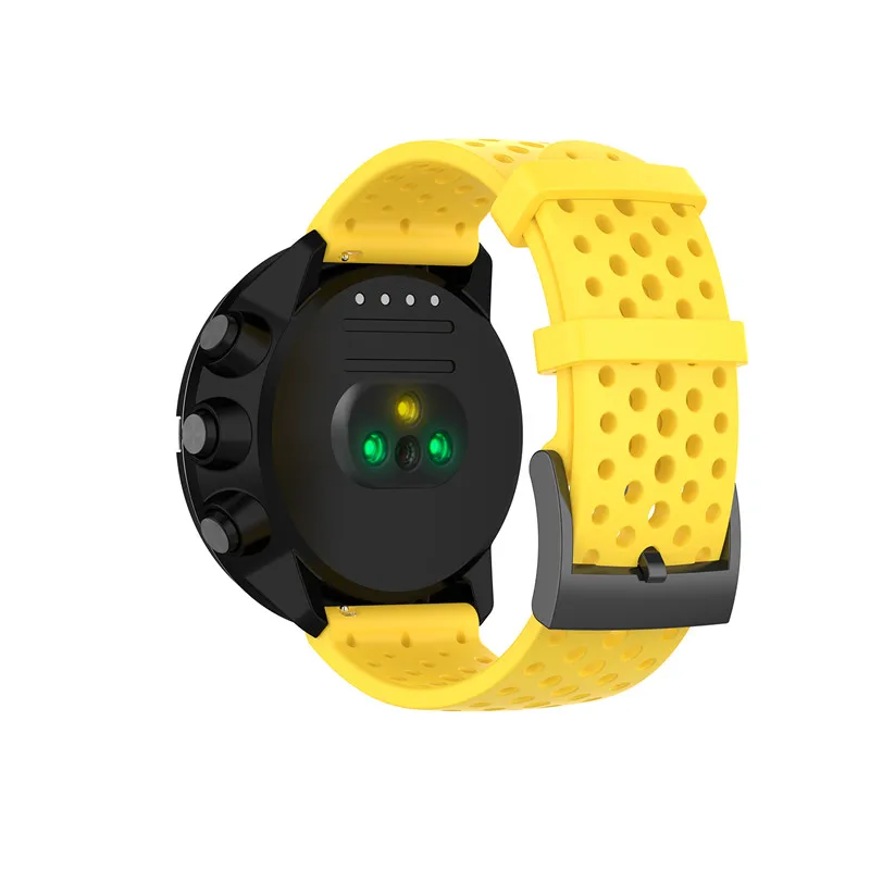 50 шт. Открытый Спорт Силиконовые замена часы ремешок браслет для Suunto 9/Baro Suunto Spartan Спорт наручные часы HR D5