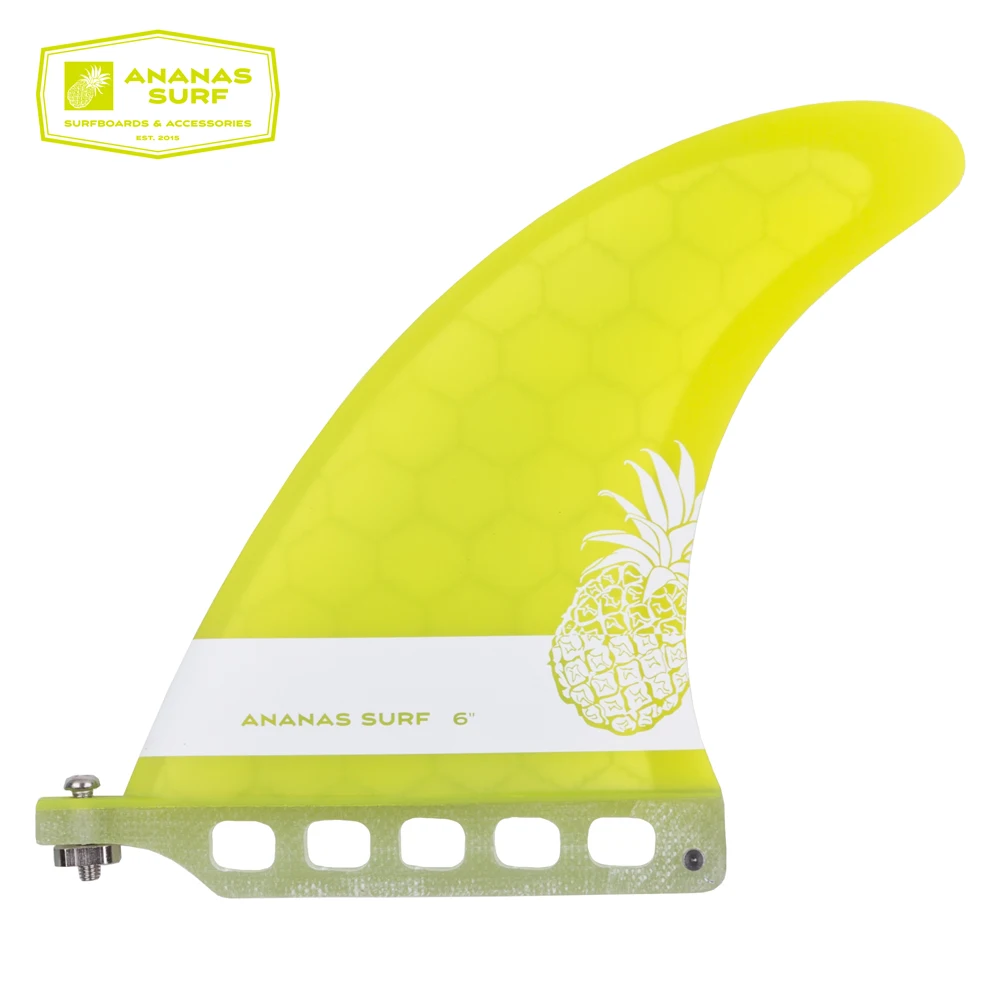 Ananas Surf Surfboard Center Single Fin 6 &quotLongboard дюймов US Base High Perfomance Log аксессуары|Серфинг| |