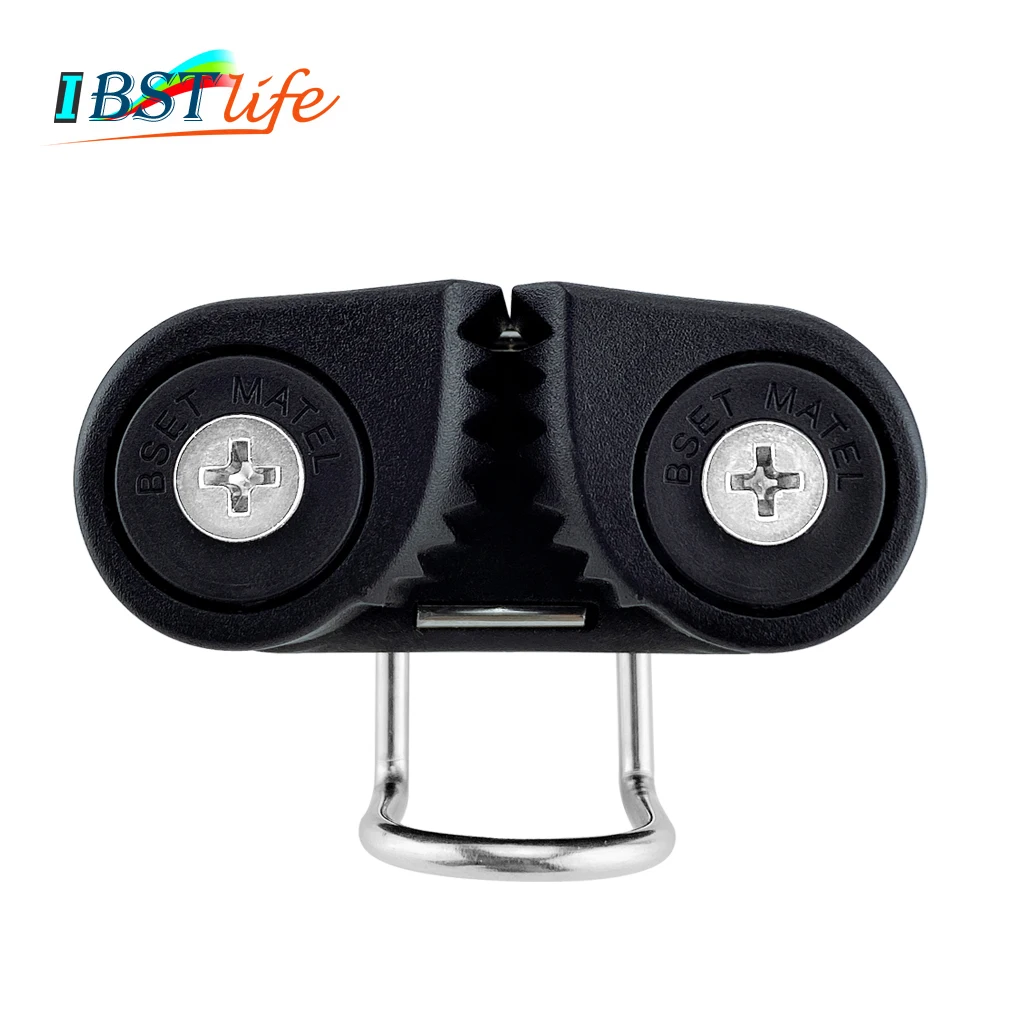 

Composite 2 Row Matic Ball Bearing Cam Cleat with leading Ring Pilates Equipment Boat Fast Entry Rope Wire Fairlead sailboat