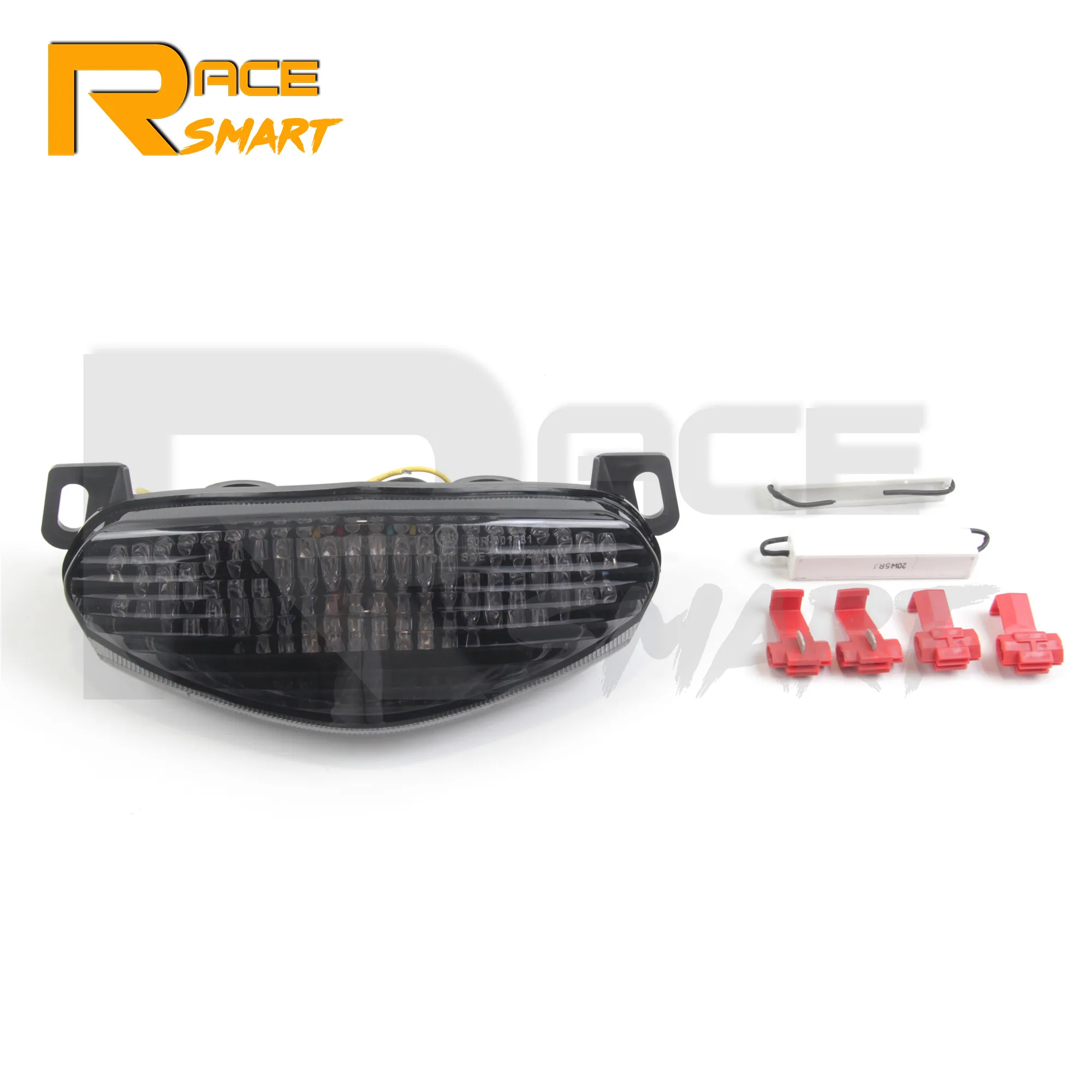 

1 Set Motorcycle LED Turn Signals Brake Tail Light Taillight For KAWASAKI NINJA 650R ER-6 2009 2010 650-R ER6 Ninja Clear Smoke