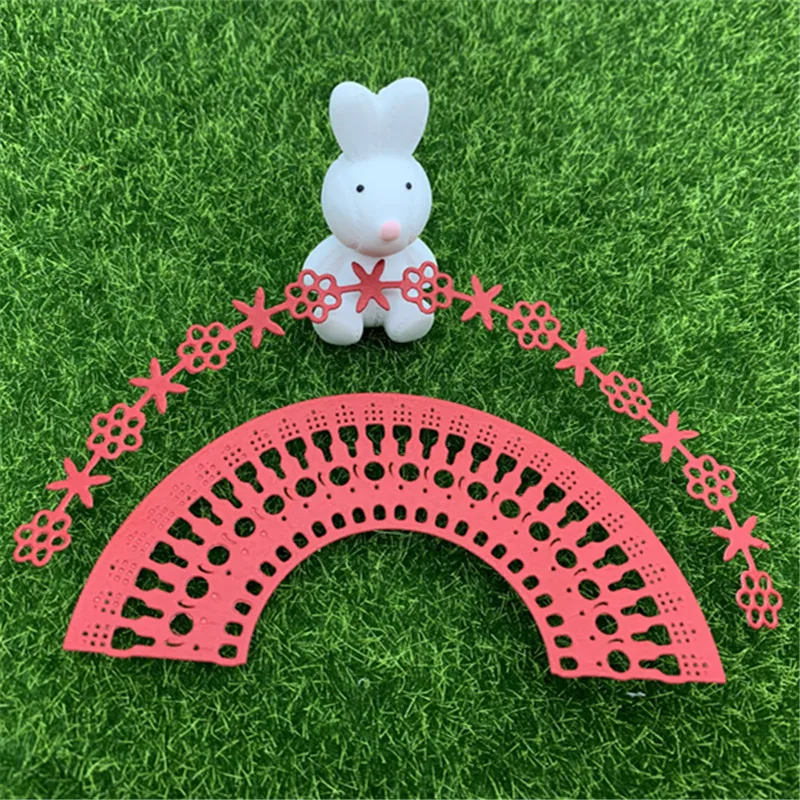 Форма в форме моста арки Радужный мост кружева ручной тиснение альбом сделай сам