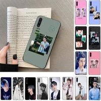 wang yibo phone case for samsung galaxy a50 a30s a50s a71 70 a10 case samsung a51 soft silicone case fundas