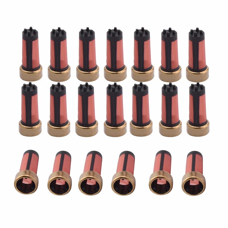 SPEEWOW 20 шт Авто инжектор топлива микро фильтры Корзина Фильтр для Audi BMW GMC Ремонтный