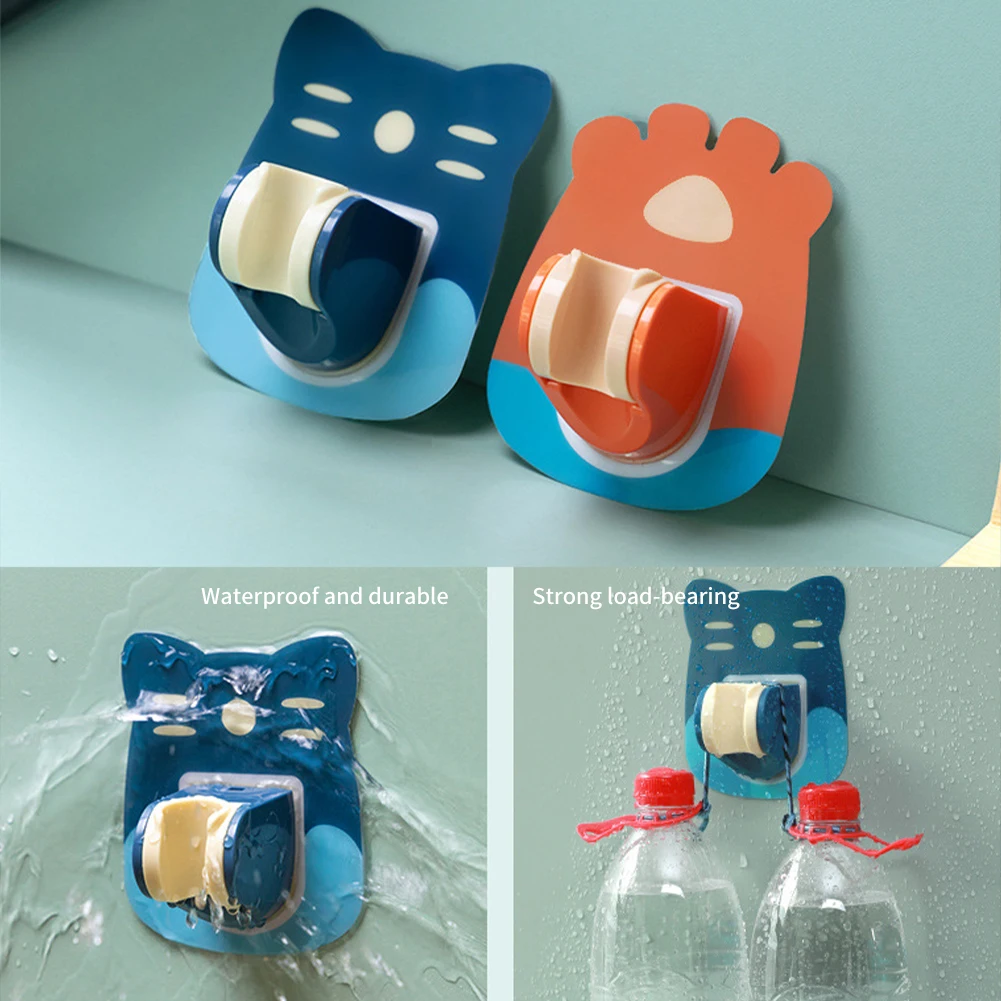 Водонепроницаемый держатель для душевой лейки самоклеящийся ванной комнаты с