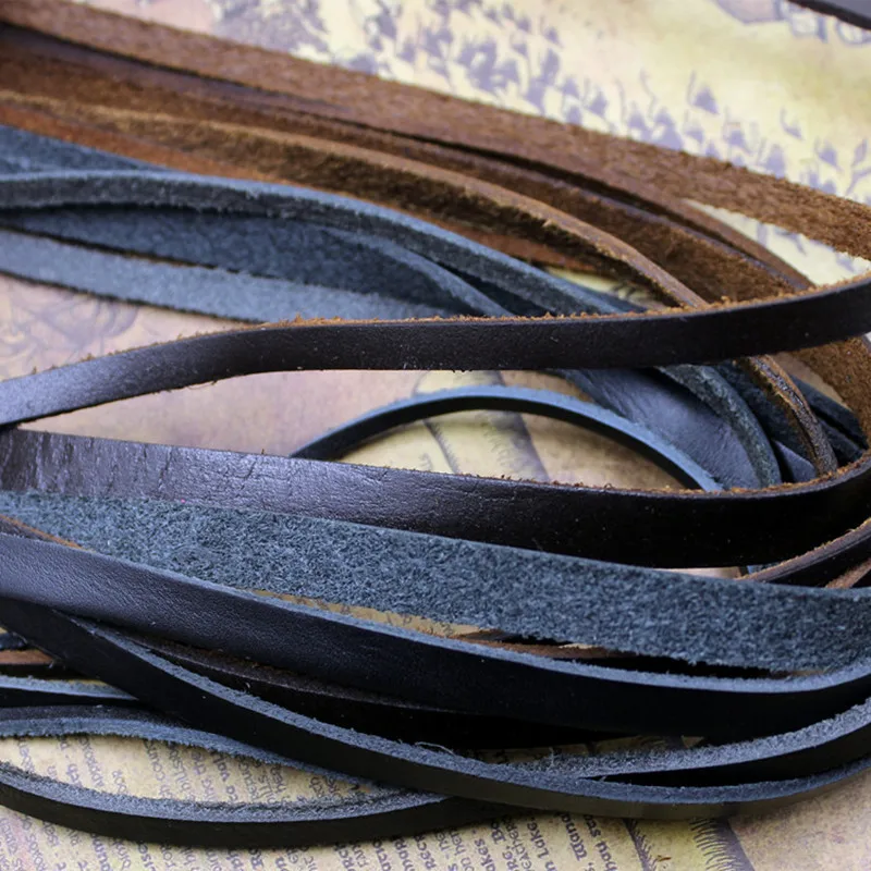 Браслет из натуральной коровьей кожи 2 метра | Украшения и аксессуары