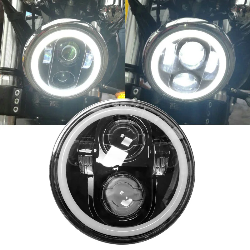5 75 &quot5 3/4" дюймовый светодиодный фара мотоцикла для Harley Sportster 883 XL883N XL883C XL883L