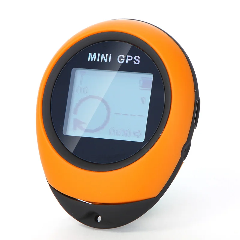 Мини GPS навигатор TOMSHOO PG03 ручной приемник с USB зарядкой и компасом для занятий
